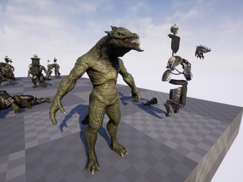 Dragon Warrior 2 Model 3D