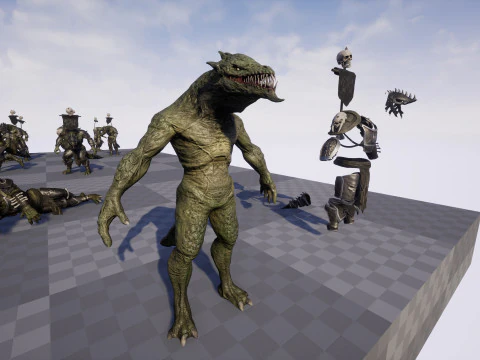 Dragon Warrior 2 3D Model