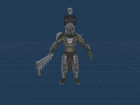 Dragon Warrior 2 Model 3D