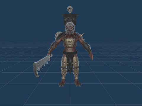 Dragon Warrior 2 Model 3D