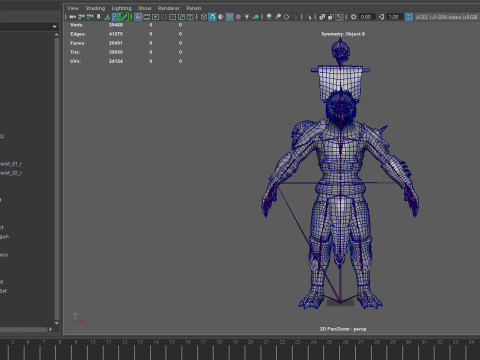 Dragon Warrior 2 Model 3D