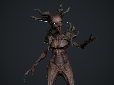 Monster 13 3D Model