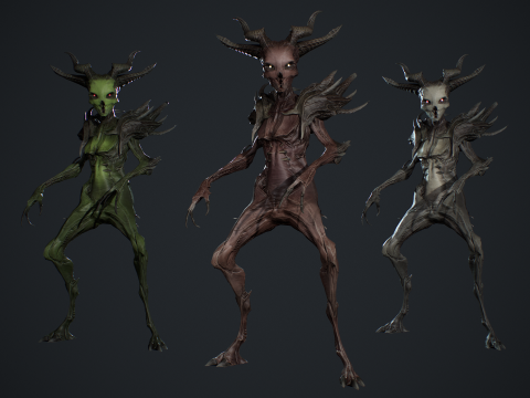 Monster 13 3D Model