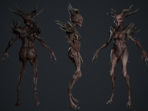 Monster 13 3D Model