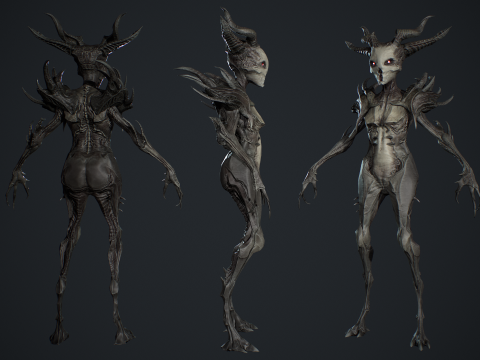Monster 13 3D Model
