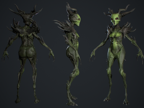 Monster 13 3D Model