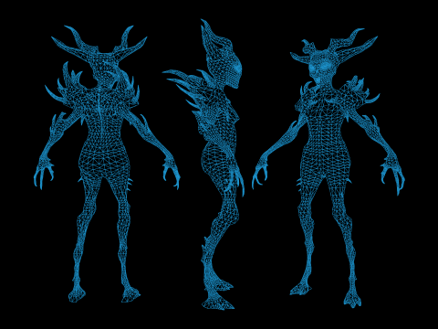 Monster 13 3D Model