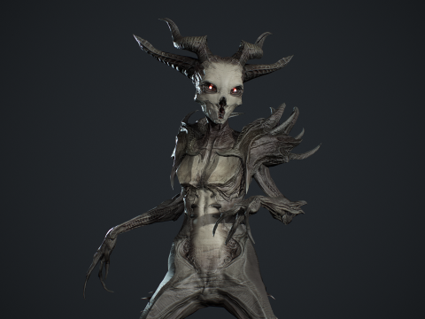 Monster 13 3D Model