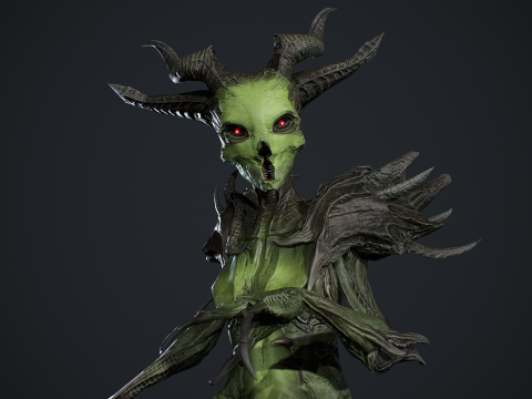 Monster 13 3D Model