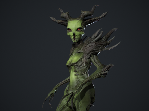 Monster 13 3D Model