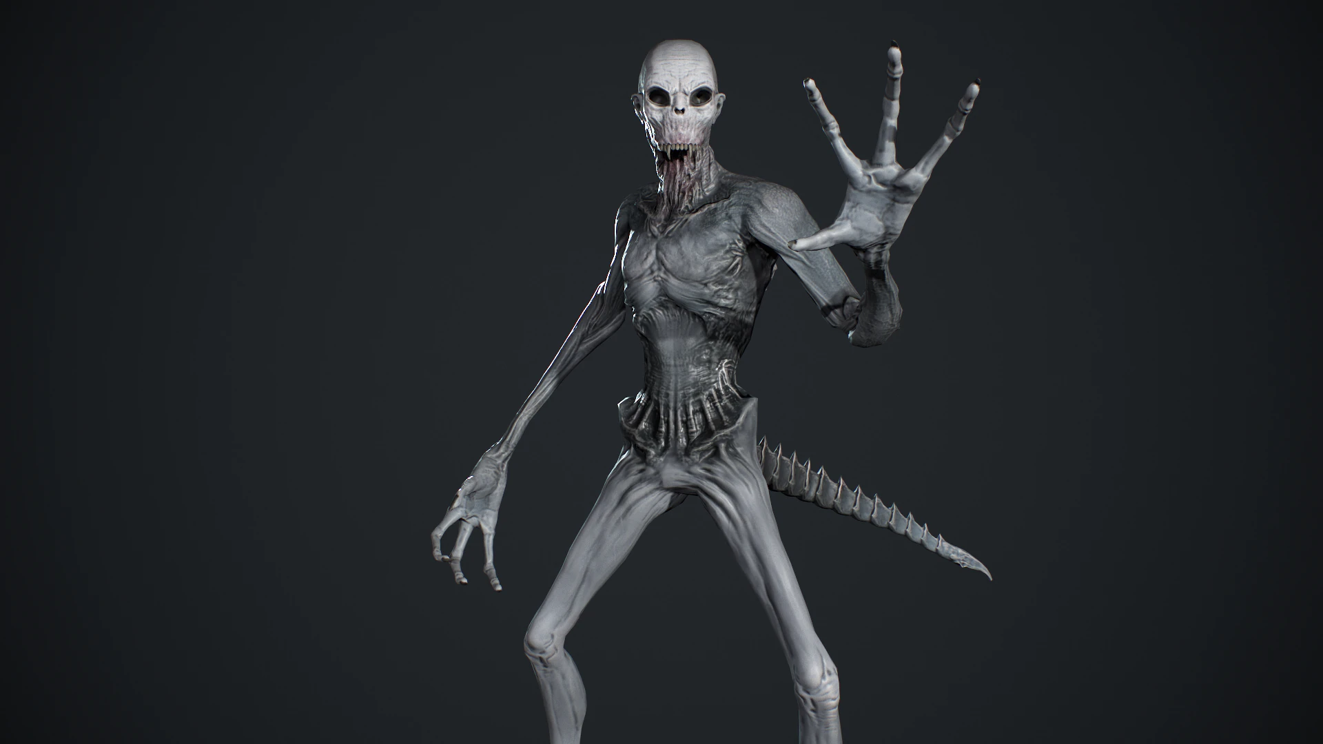 Monster 14 3D Model .c4d .max .obj .3ds .fbx .stl .blend 