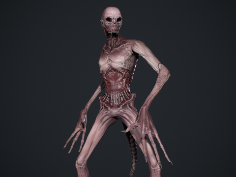 Monster 14 3D Model