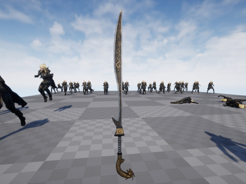 Fantasy Girl 3D 모델