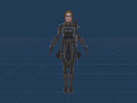Fantasy Girl 3D 모델