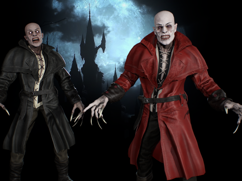 Vampire 3Dモデル