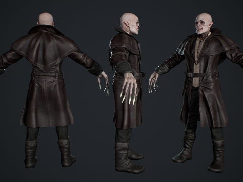 Vampire 3D Model