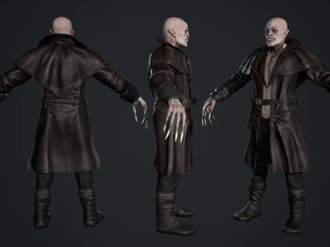 पिशाच 3D मॉडल