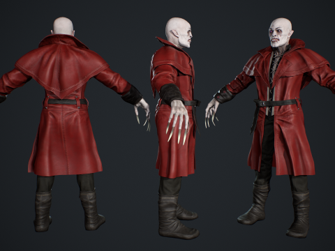 Vampire 3D Model