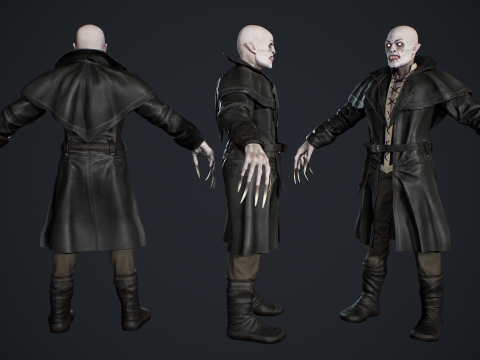Vampire 3D Model