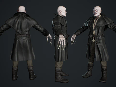 पिशाच 3D मॉडल