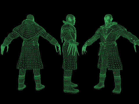 Vampire 3D Model