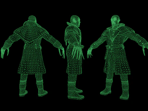 पिशाच 3D मॉडल