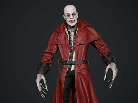 Vampire 3D Model