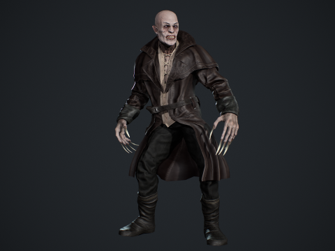 Vampire 3D Model
