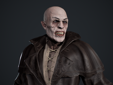Vampire 3D Model