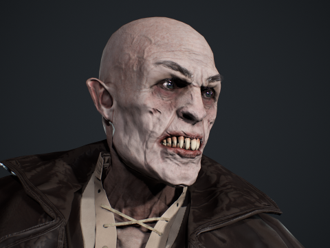 Vampire 3D Model