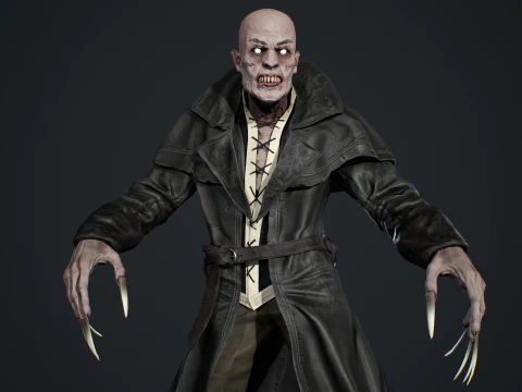 पिशाच 3D मॉडल