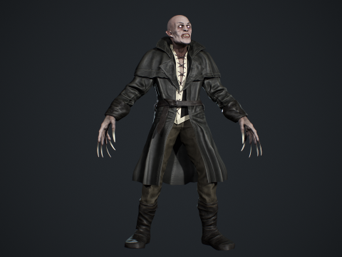 Vampire 3D Model