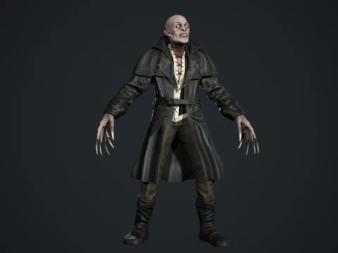 पिशाच 3D मॉडल