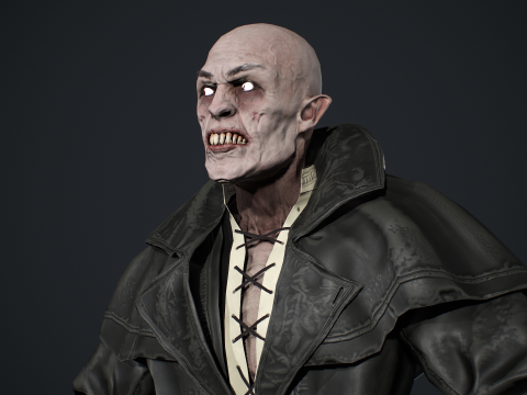Vampire 3D Model