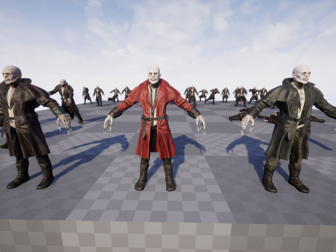 Vampire 3D Model