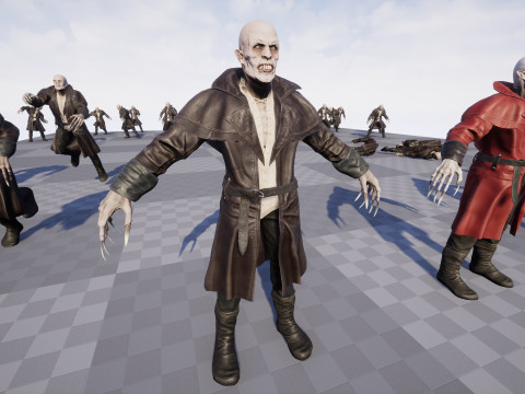 Vampire 3D Model