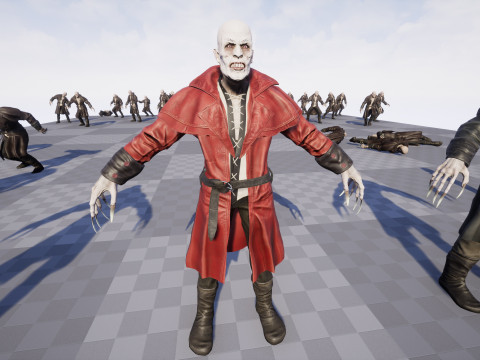 Vampire 3D Model