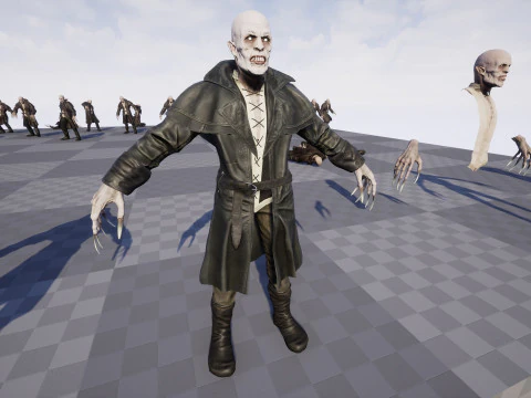 पिशाच 3D मॉडल