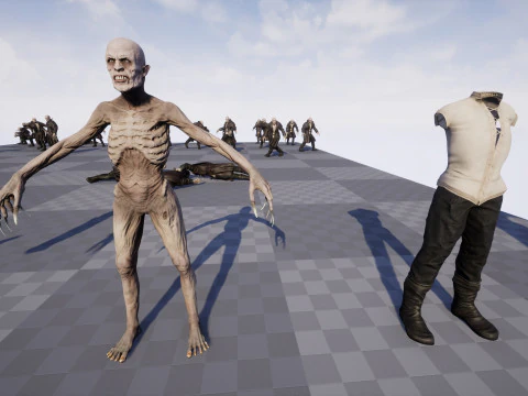 पिशाच 3D मॉडल