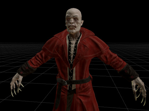 Vampire 3D Model