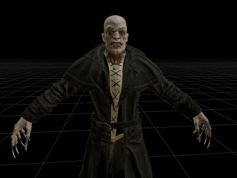 Vampire 3D Model