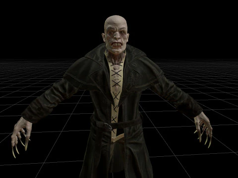 पिशाच 3D मॉडल