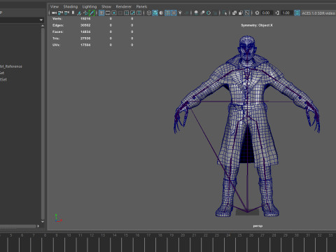 Vampire 3D Model