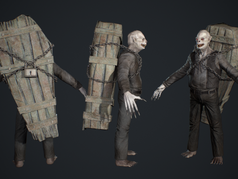 Ghoul Modelo 3D