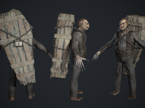 Ghoul Modelo 3D