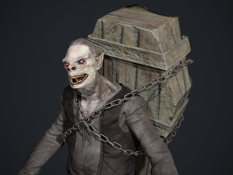 Ghoul Modelo 3D