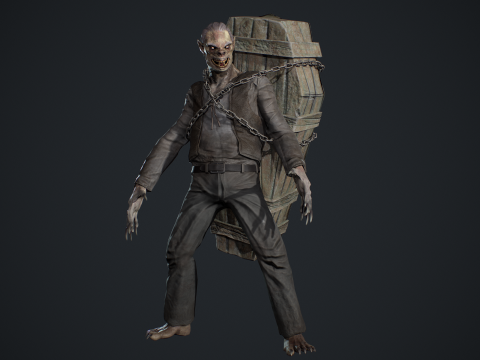 Ghoul Modelo 3D