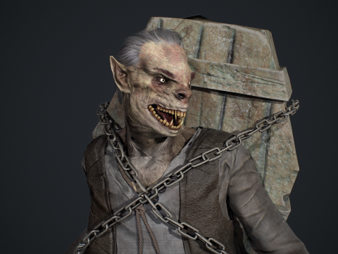 Ghoul Modelo 3D