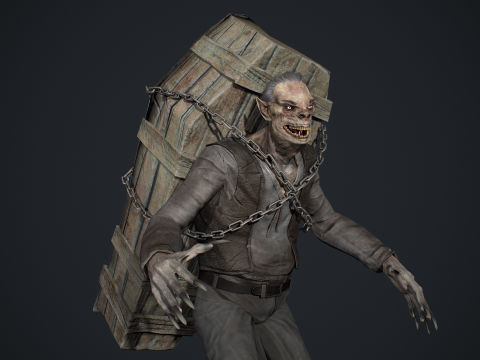 Ghoul Modelo 3D