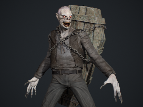 Ghoul Modelo 3D